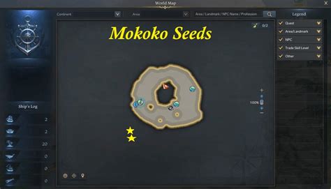 Screenshot by Pro Game Guides. . Opher mokoko seeds